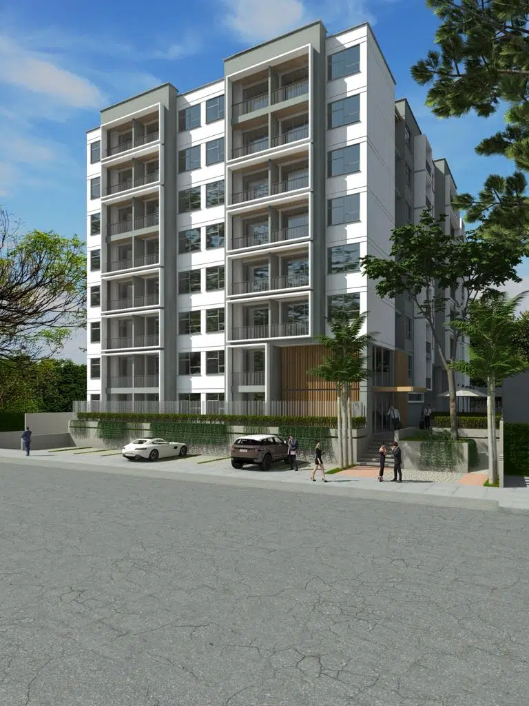 Fachada principal del proyecto